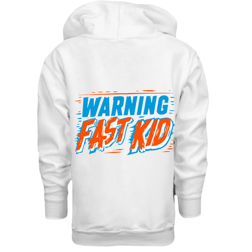 Warning Fast Kid Hoodie
